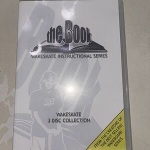 The Book Wakeskate Instructional Dvd 3 Disc Collection